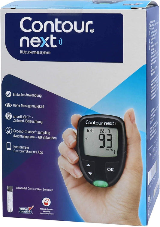Contour Next One Wireless Blood Glucose Monitoring System 1 pack - Makkah Pharmacy