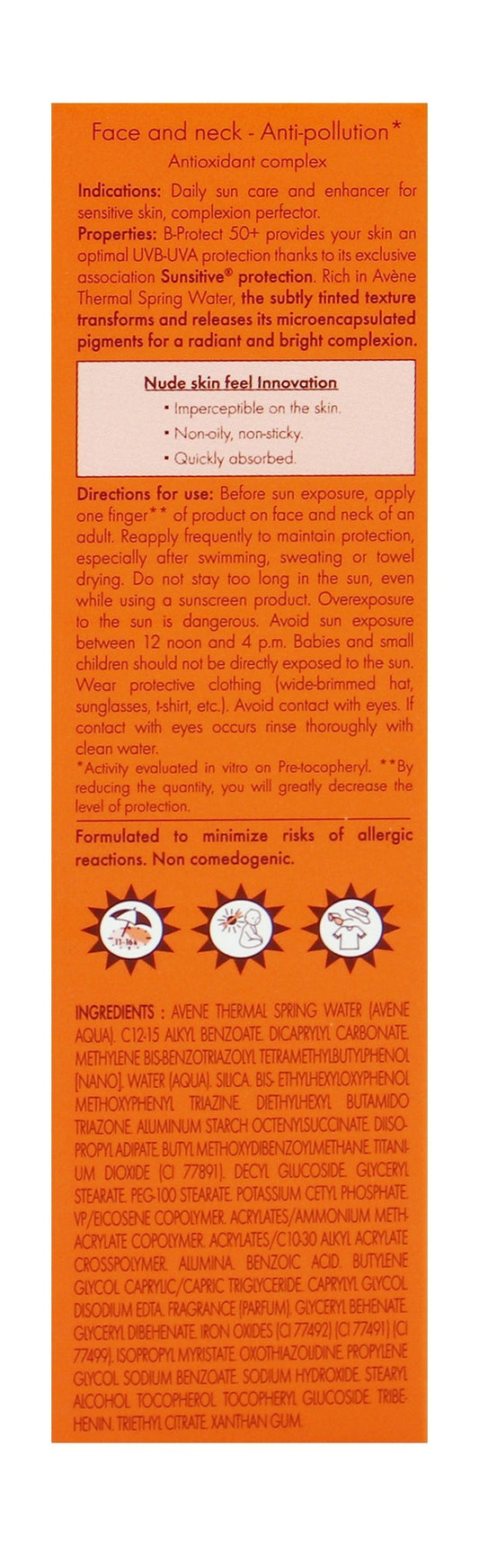 Avène Solaire B-Protect SPF50+ Sunscreen, 30ml - Makkah Pharmacy