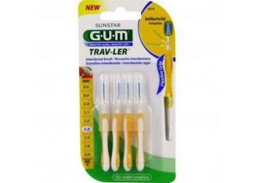 Gum Travler 4 Interdental Brushes 1.3Mm 1514