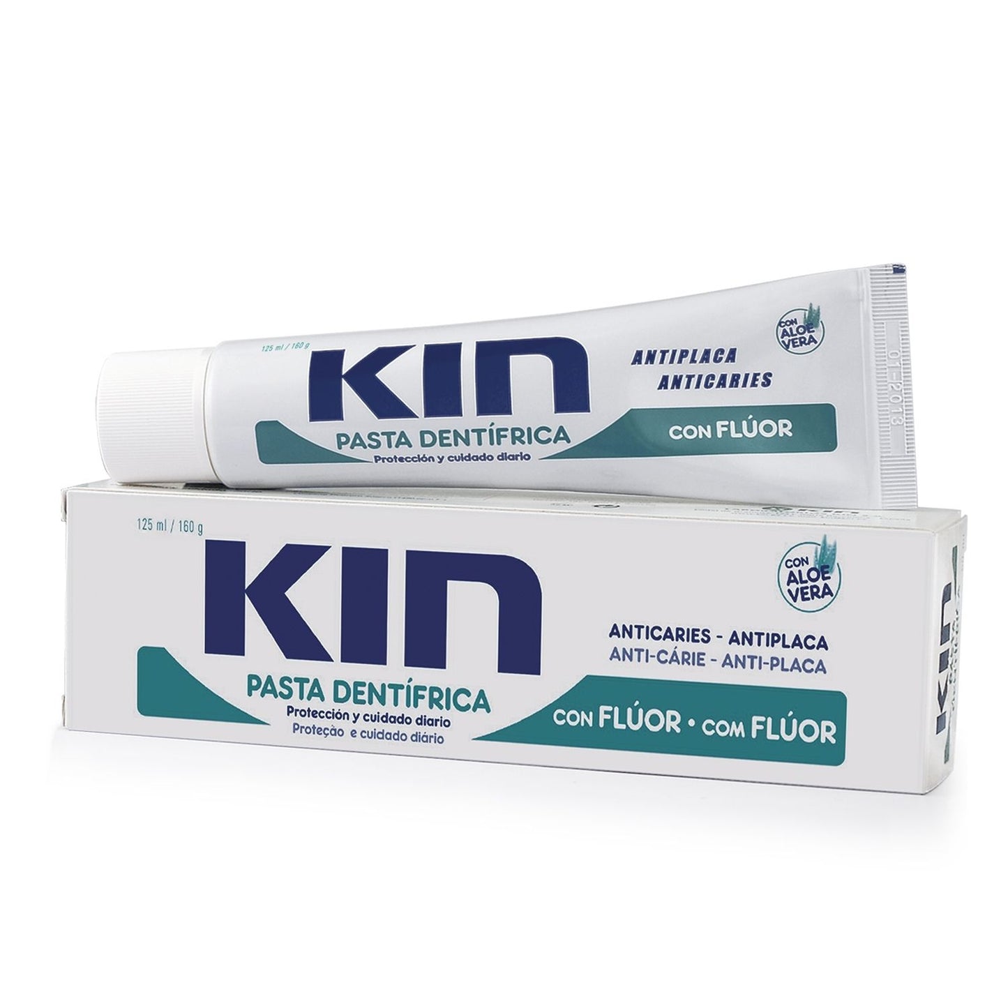 Kin Toothpaste With Fluoride And Aloe Vera 125Ml