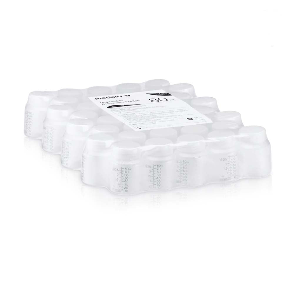 Medela - Disposable Breastmilk Bottles 80Ml - Pack Of 40