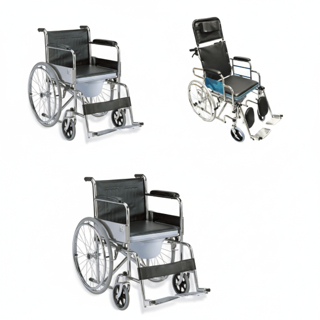 Commode Wheelchair