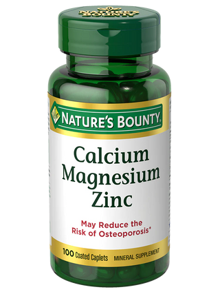 NatureS Bounty Calcium Magnesium Zinc With Vitamin D3 Caplets 100S