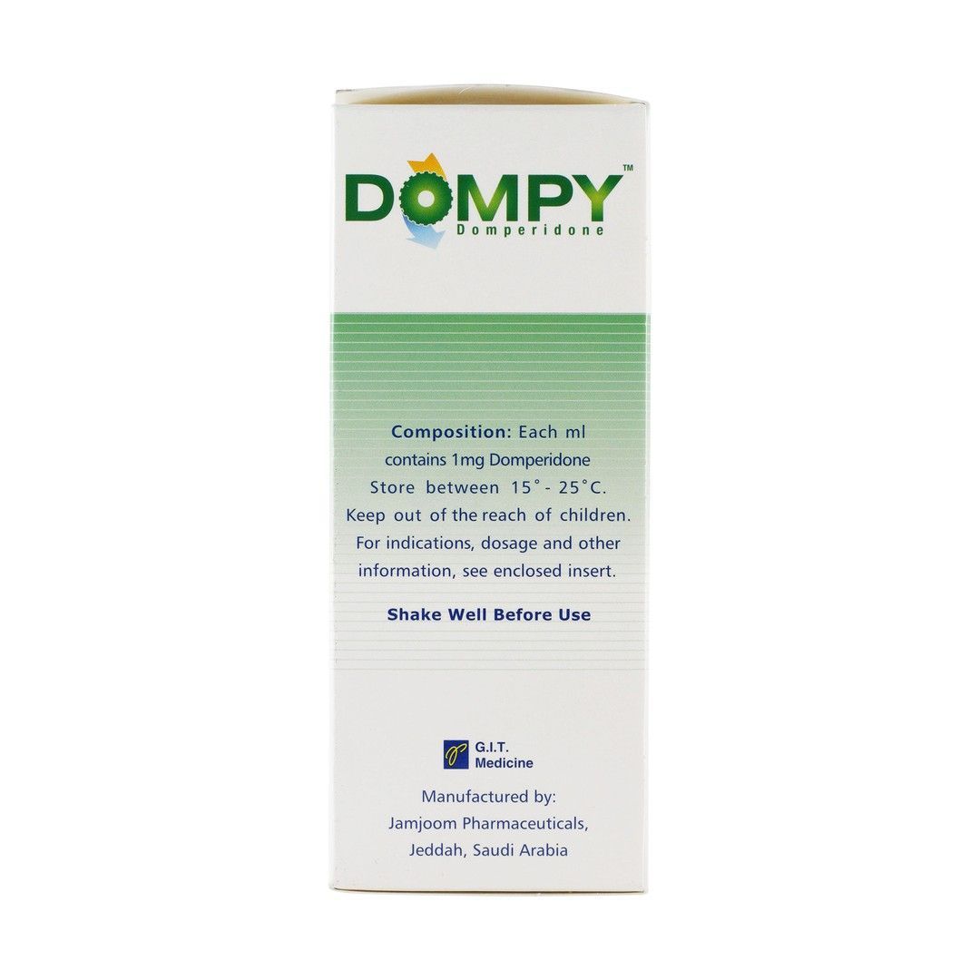 Dompy 1mg Domperidone Oral Suspension, 200ml