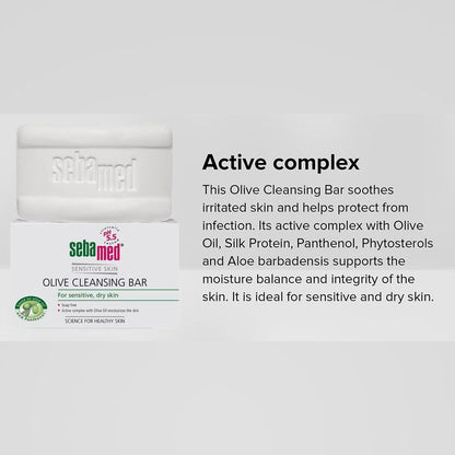Sebamed Olive Cleansing Bar, 150g - Makkah Pharmacy