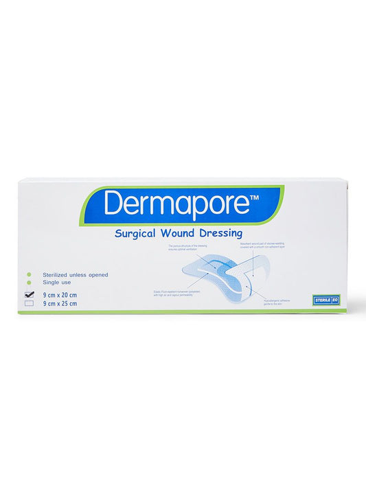 Dermapore Wound Dressing, 9x20cm, 25 Pieces - Makkah Pharmacy