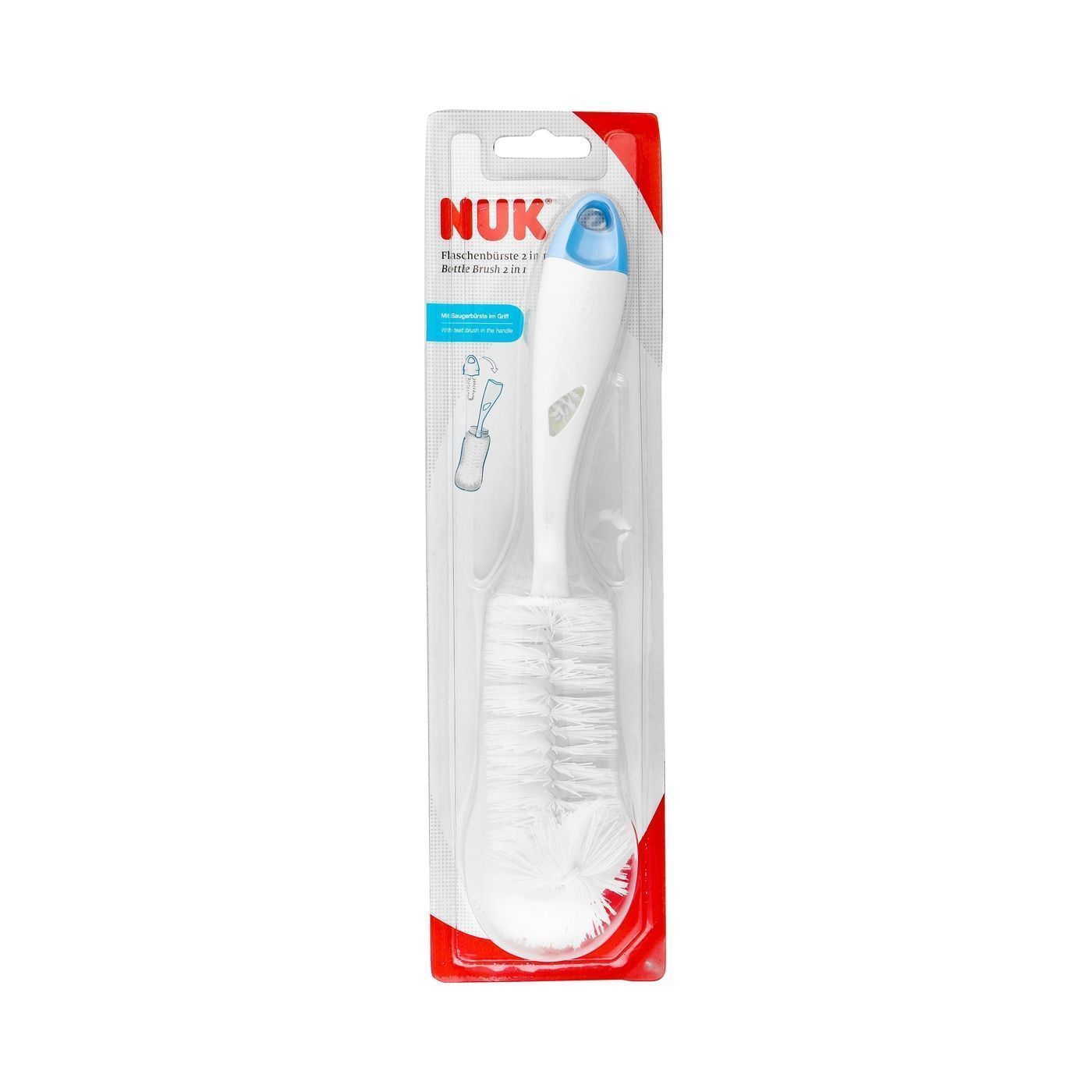 Nuk Bottle Brush 2 In 1 - Makkah Pharmacy