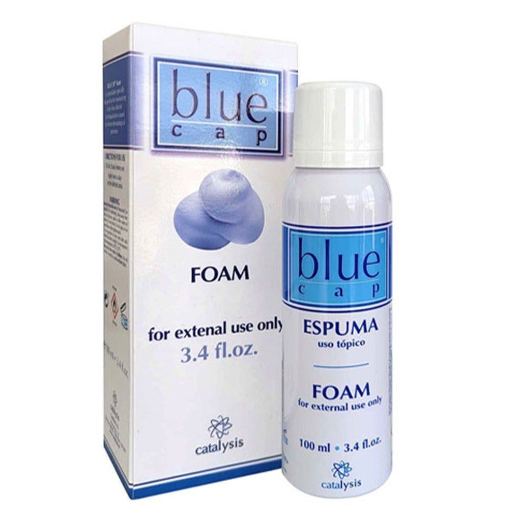Blue Cap Foam, 100ml - Makkah Pharmacy