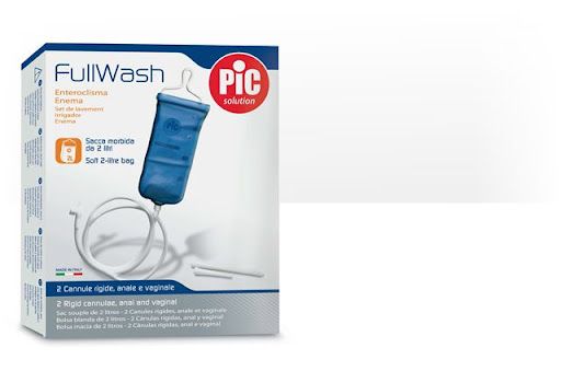Pic Solution Fullwash Enema Kit with 2L Soft Bag 1 pack - Makkah Pharmacy