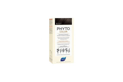 Phyto Paris Permanent Hair Color with Botanical Pigments Light Brown 5, 1 Pack