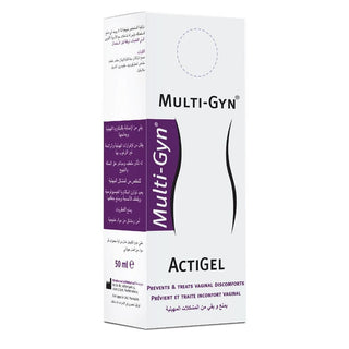 Multi-Gyn Actigel with Applicator for Preventing & Treating Vaginal Discomforts, 50ml - Makkah Pharmacy