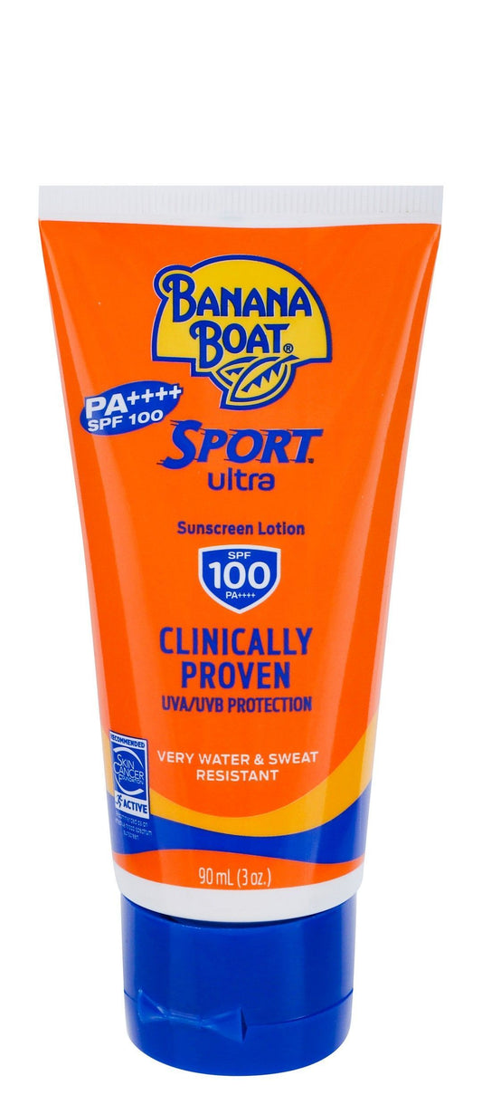 Banana Boat Sport Ultra Water & Sweat Resistant Sunscreen SPF100, 90ml - Makkah Pharmacy
