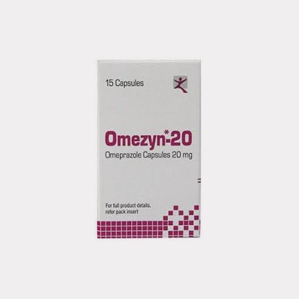 Omezyn-20 omeprazole capsule 20 mg 15 capsules