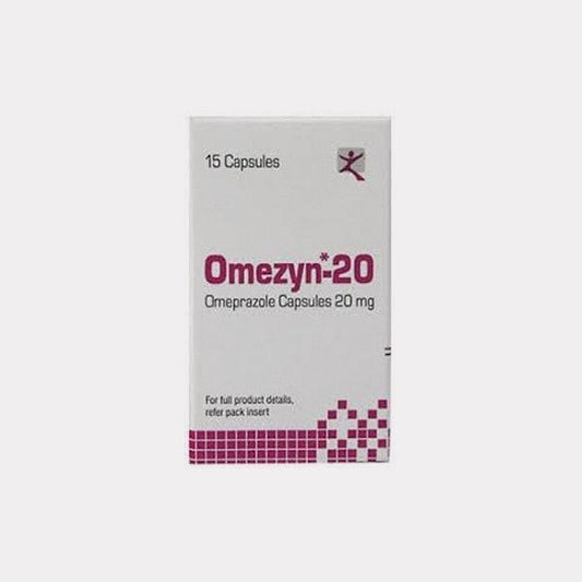Omezyn-20 omeprazole capsule 20 mg 15 capsules