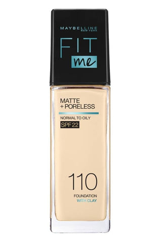 Maybelline Fit Me Foundation Mat Poreless Spf 110 - Makkah Pharmacy