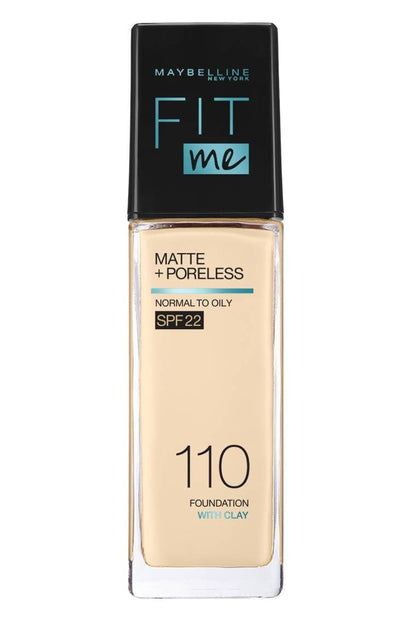Maybelline Fit Me Foundation Mat Poreless Spf 110 - Makkah Pharmacy