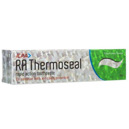 ICPA RA Thermoseal Rapid Action Toothpaste Fresh Mint Flavor for Sensitive Teeth, 100g