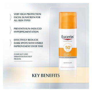 Eucerin Even Pigment Perfector Sunscreen SPF50+, 50ml - Makkah Pharmacy