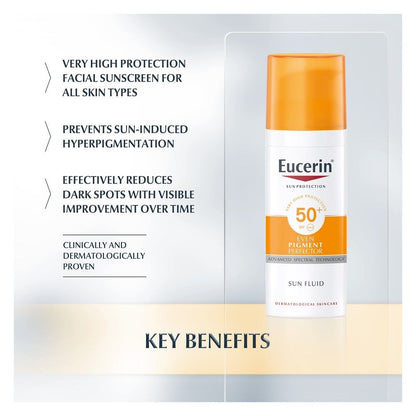 Eucerin Even Pigment Perfector Sunscreen SPF50+, 50ml - Makkah Pharmacy