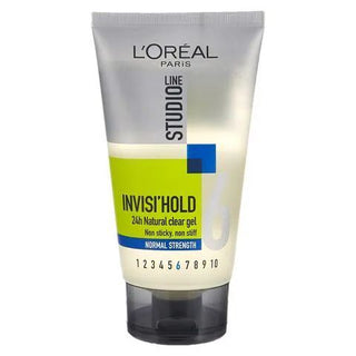 LOreal Studio Line InvisiHold Natural Clear Gel Normal Hold 6, 150ml - Makkah Pharmacy
