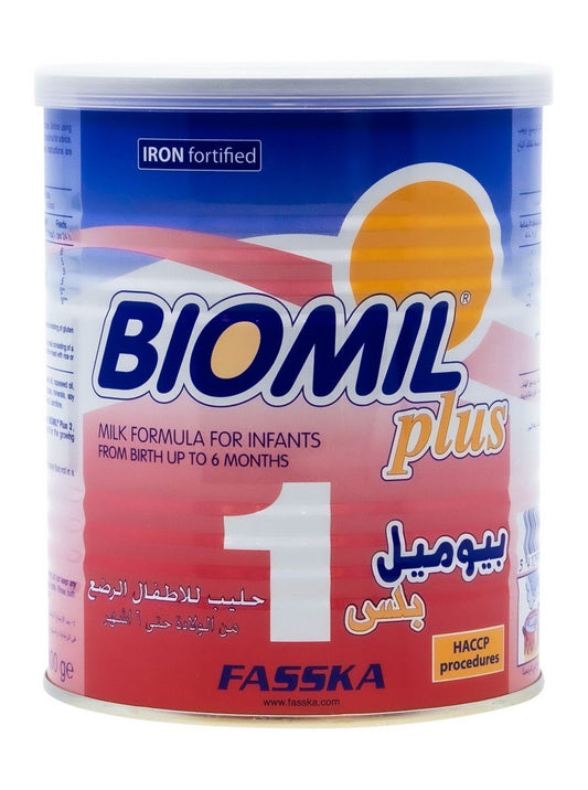 Biomil Plus Infant Milk Formula Stage 1 (0-6 Months), 400g - Makkah Pharmacy