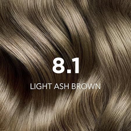 Phyto Paris Permanent Hair Color with Botanical Pigments Light Ash Blonde 8.1, 1 Pack - Makkah Pharmacy