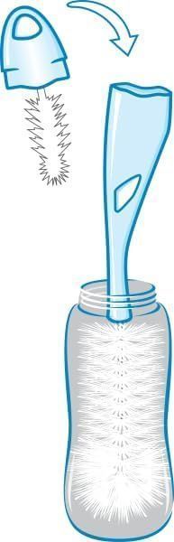 Nuk Bottle Brush 2 In 1 - Makkah Pharmacy