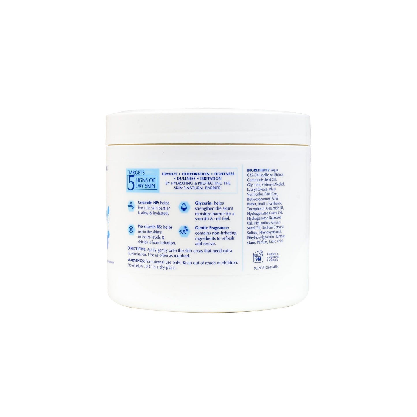Oilatum Non-Greasy Moisturizing Body Cream for Dry Skin, 450ml - Makkah Pharmacy