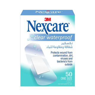 3M Nexcare Cwp-50 Clear Waterproof Bandages