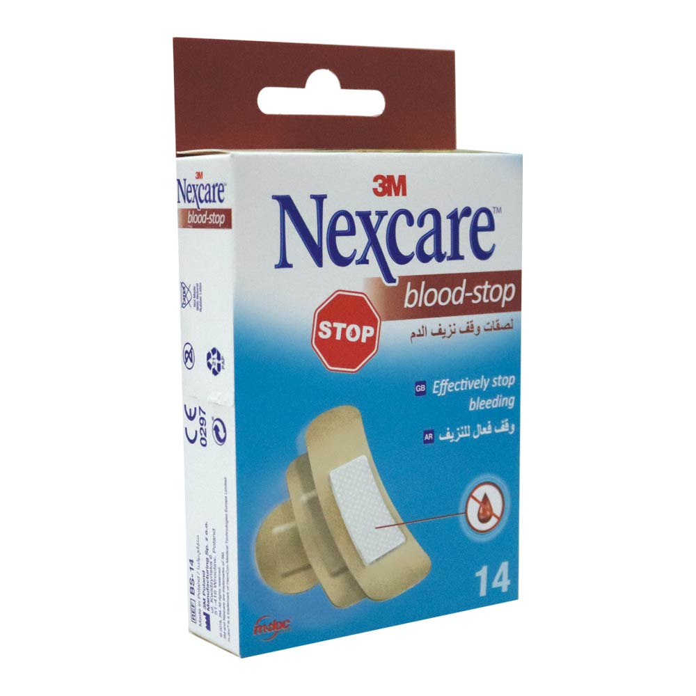 3M Nexcare Blood Stop Assorted Bandages 14'S