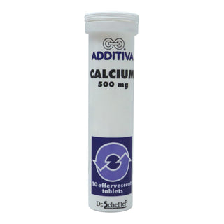 Additiva Calcium 500 Mg Effervescent Tablets 10S