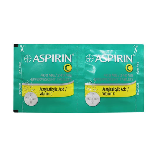 Aspirin C Effervescent Tablet 10'S