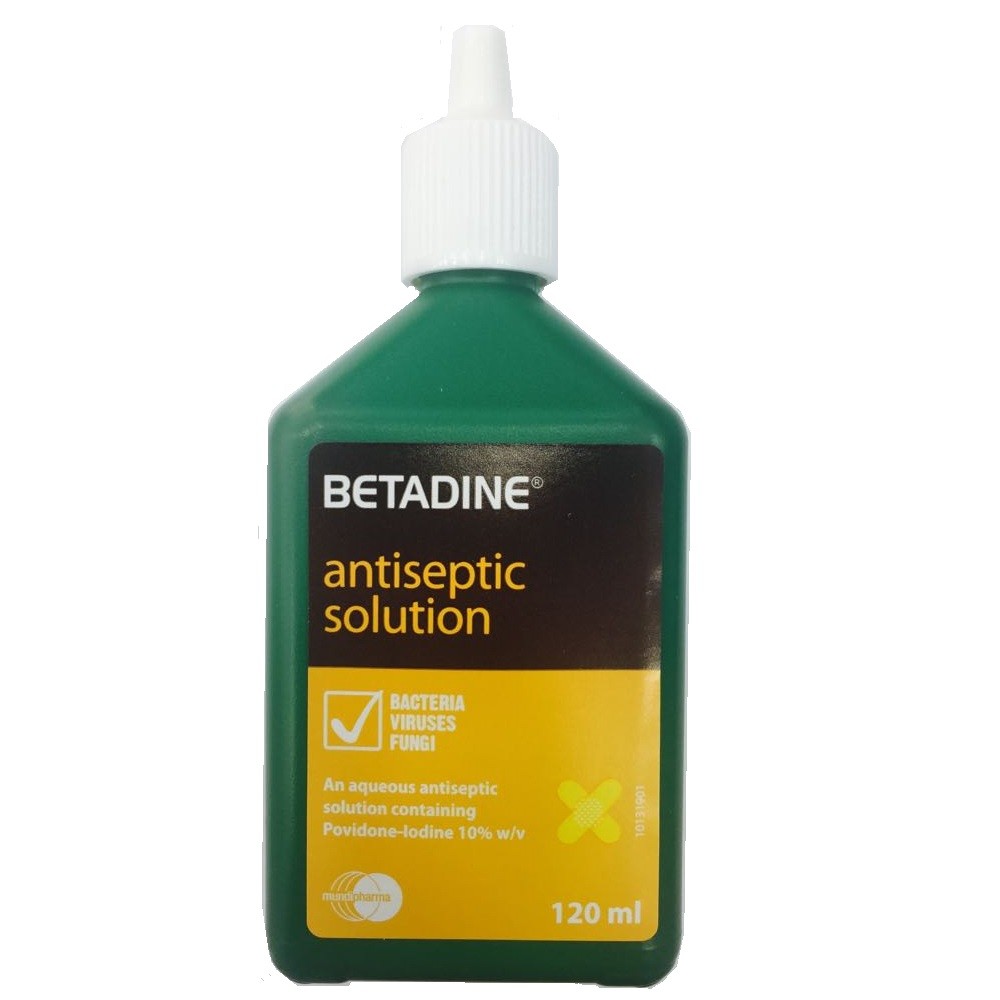 Betadine Antiseptic Solution 120Ml