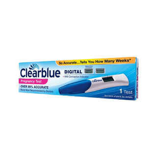 Clear Blue Digital Pregnancy Test With Conception Indicator 1S