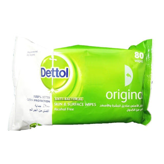 Dettol Anti-Bacterial Wipes 80S