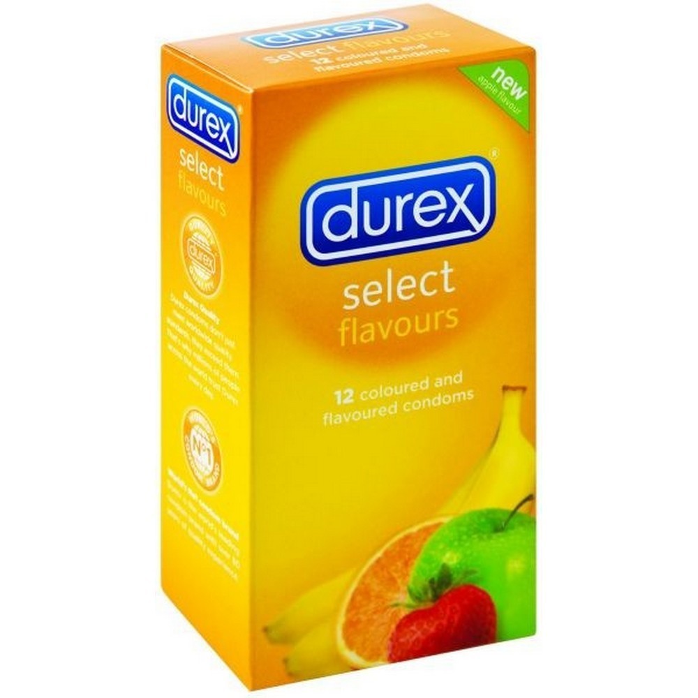 Durex Select Flavours Condoms 12'S