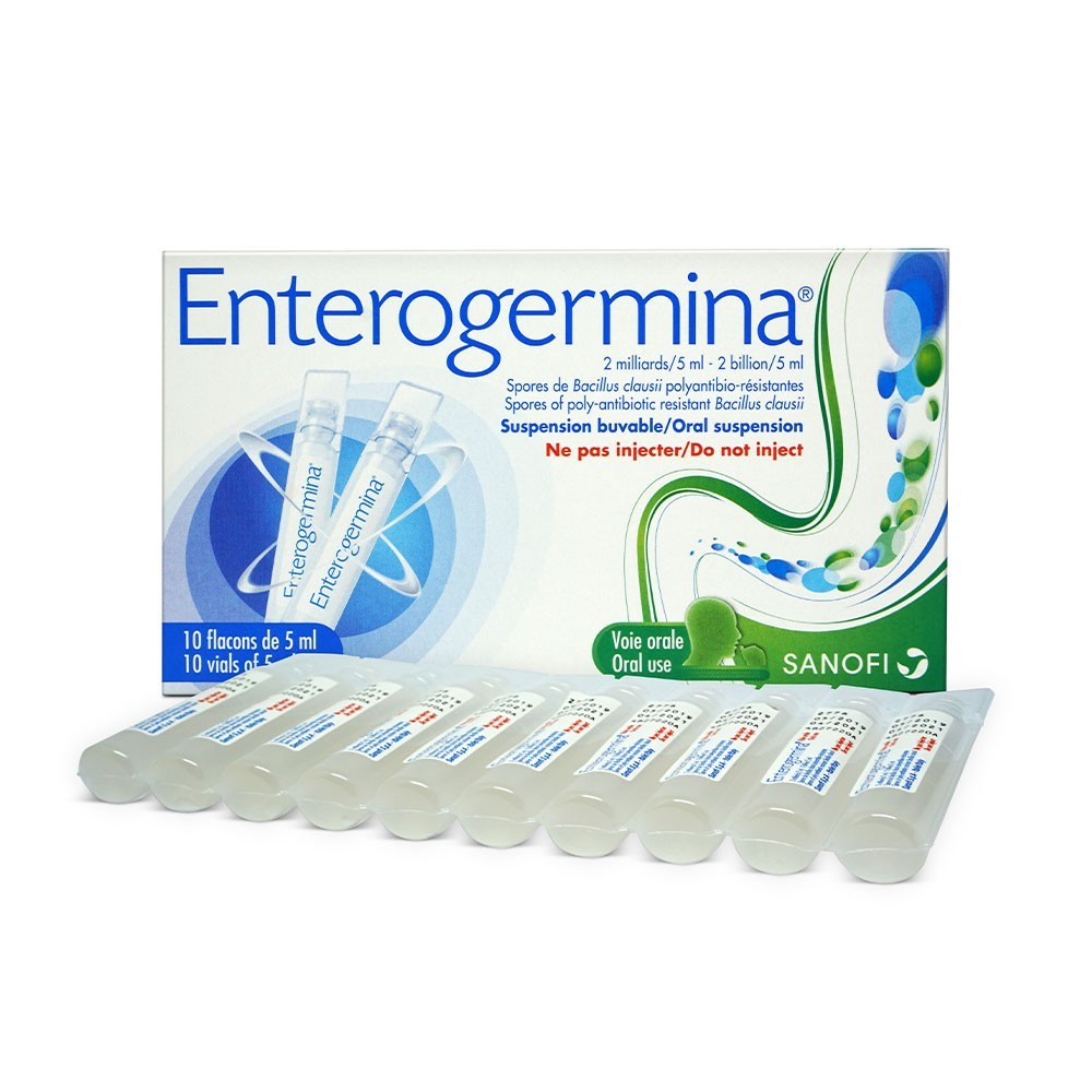 Enterogermina 2 Billion/5 Ml Suspension Vials 10'S