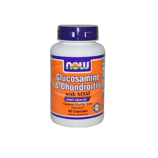 Now Glucosamine & Chondroitin With Msm Capsules 90's