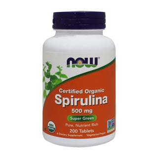 Now Spirulina 500Mg Tab 200S