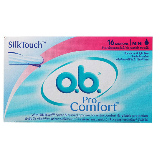 Ob Pro Comfort Mini Tampons 16'S