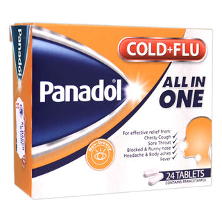 Panadol Cold And Flu All In One Tablets 24S