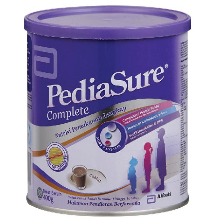 Pediasure Complete Chocolate Powder 400G Makkah Pharmacy pediasure-complete-chocolate-powder-400g-makkah-pharmacy
