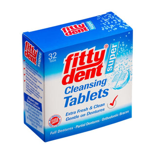 Fittydent Super Cleansing Tablets 32S