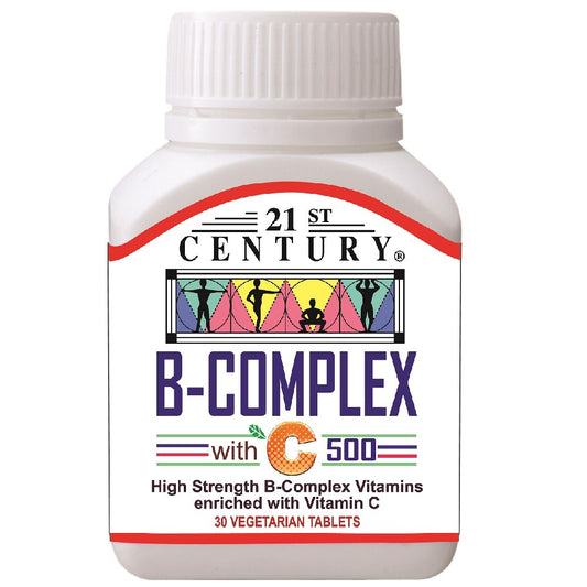 21St Century B-Complex With C Tablets 30'S