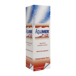 Aquamer Plus Hypertonic Nasal Spray 30 Ml