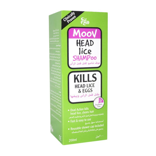 Ego Moov Head Lice Shampoo 200 Ml