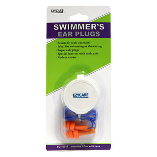 Ezycare Swimmers Ear Plugs 2 Pieces