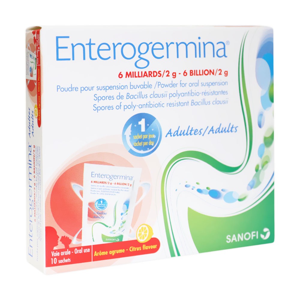Enterogermina Adult 6 Billion Suspension Sachets 10'S