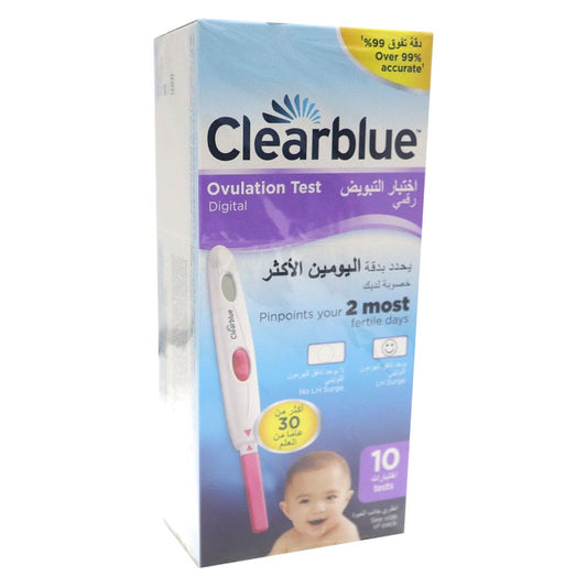 Clear Blue Digital Ovulation Test 10'S