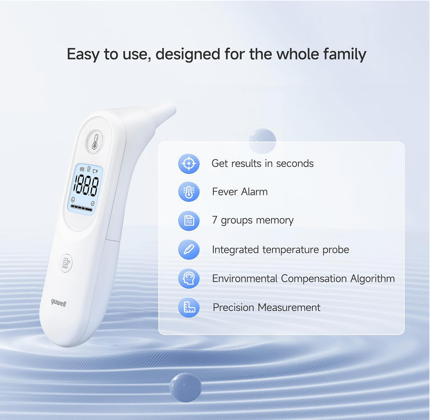 Yuwell Infrared Ear Thermometer YHT100 